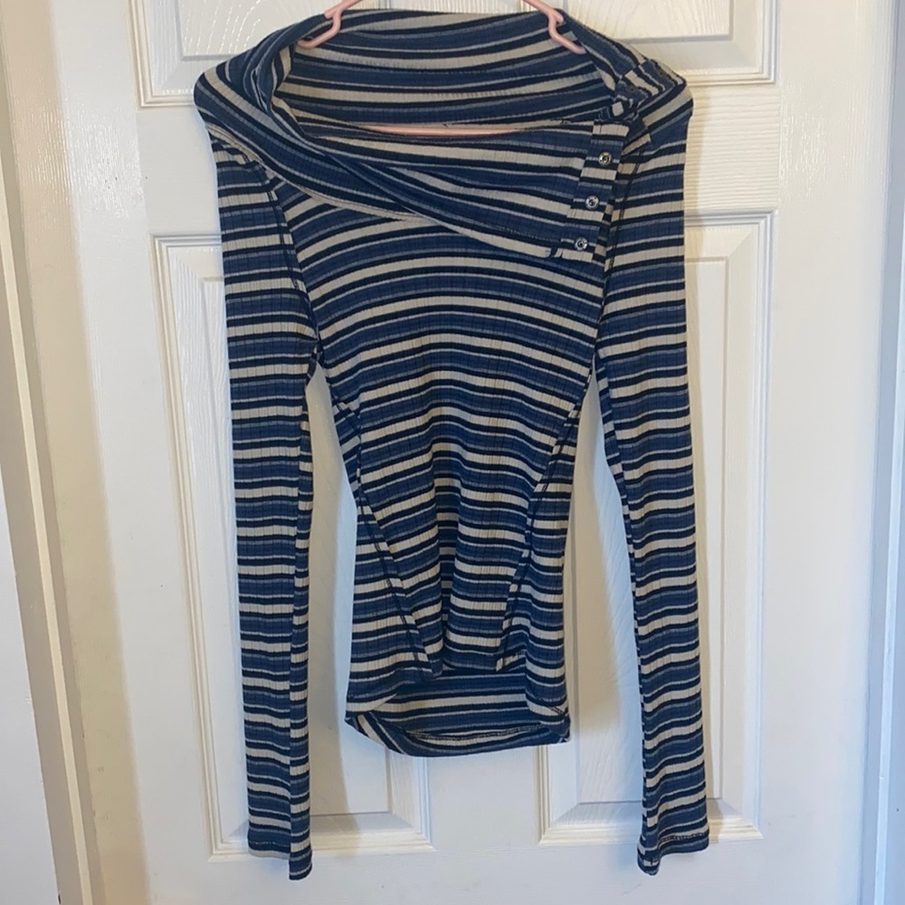 Free people cape cod long sleeve top - Picture 2 of 10